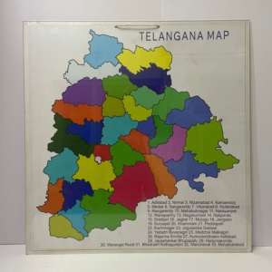 Telangana Political map